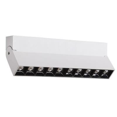 China 2020 New Models Anti-glare Spotlight 10X2W LED Light Adjustable Folded Ceiling Lights China Factories LED Track Lights for sale