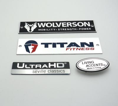 China Waterproof aluminum sticker, labels, aluminum plates for sale