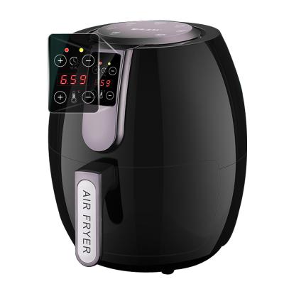 China Oil Free Air Frying 3.5L Non Stick Multifunction Digital Air Fryer Oil Free Heated Kitchen Quick Air Deep Fryer for sale