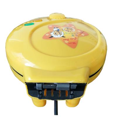 China Mini Cake Maker Household Electric Baking Pan Double Side Automatic Cake Pancake Maker Adjustable Thermostat Children's Cartoon Mini Waffle Maker for sale