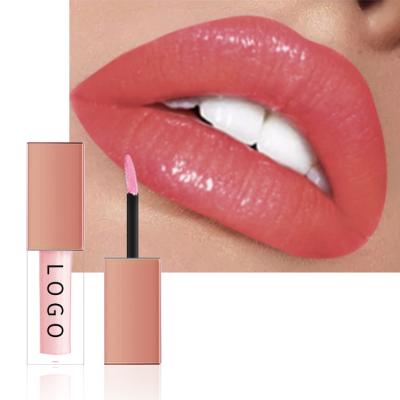 China 50pcs Waterproof Customized Private Label 20 Colors Nude Lip Gloss Waterproof Long Lasting Lip Gloss Liquid Lipstick for sale