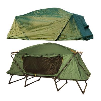 China Large Portable Sleeping Space Tent Portable Cradle 2 Person Family Outdoor Camping Raising Winter Folding Bed Tent for sale