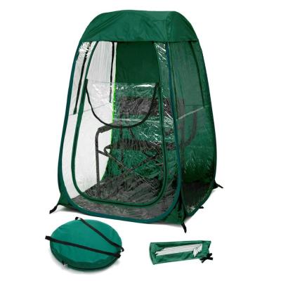 China Cold-Created PVC 1 Person Isolation Room Sport Weather Pod Portable Clear Watching Sound Up Fishing Tent for sale