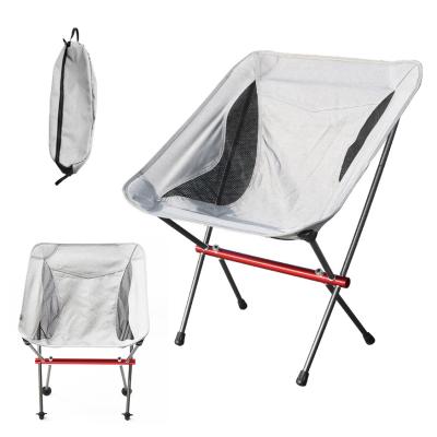 China Modern low MOQ speed delivery increasing fishing travel portable ultralight aluminum comping folding chair for sale