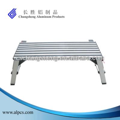 China Aluminum ladder of folding ladders for car wash for sale