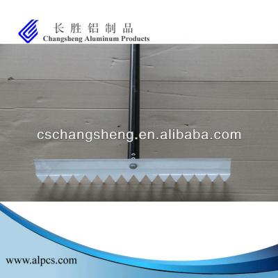 China Aluminum Garden Rake Landscape Rake for sale