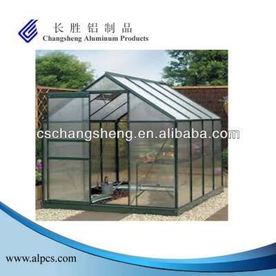 China Easily Assembled Aluminum Garden Greenhouse for sale