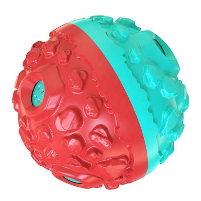 China Stocked High Quality Durable Eco Friendly Pet Chew Toys Interactive Dogs Squeaky Ball Toys for Medium Small dogs for sale