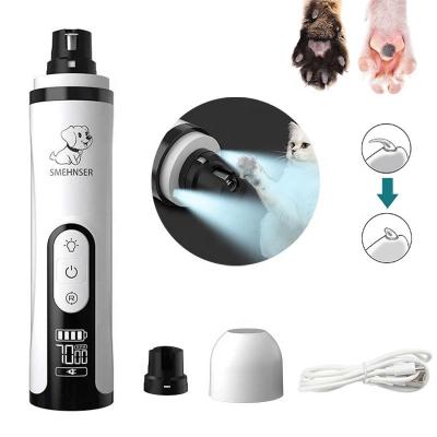 China Sustainable Teddykala Good Price Electric Professional Pet Nail Grinder With Low Noise And LCD Power Display for sale