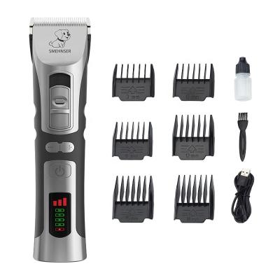 China Sustainable Teddykala Durable Electric Dog Professional Grooming Trimmer Pet Hair Clippers for sale