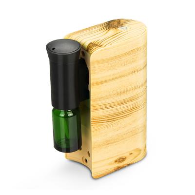 China 2019 Hotel Wood Grain Essential Oil Diffuser Ultrasonic Nebulizer for sale