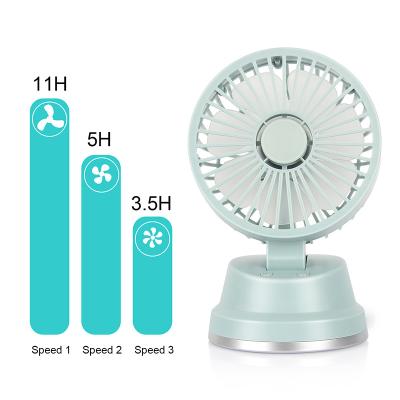 China Newcomer Lower Noise JX Aromatherapy Portable USB Rechargeable Electric 180 Degree Mini Fan for sale