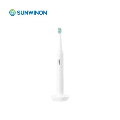 China Sunwinon K024-y1 Smart Sonic Electric Toothbrush For Teeth Battery Operated Deep Cleansing Oral Care Whitening for sale