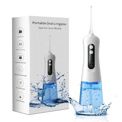 China Sunwinon Biodegradable Oral Care Devices J025-m208 IP7 Waterproof Dental Electric Water Flosser Pik Jet Portable Water Flosser 0.6mm for sale