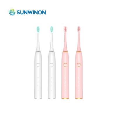 China Newest Sunwinon K024-y3 Battery Operated Rechargeable Electric Toothbrush With Cheap Price And Beautiful Profile Electric Toothbrush for sale