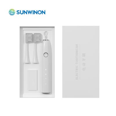 China Sunwinon K024-y3 Sonic Electric Toothbrush Replacement Battery Operated Automatic Sonic Oral Master Toothbrush Care Toothbrush For Adult for sale