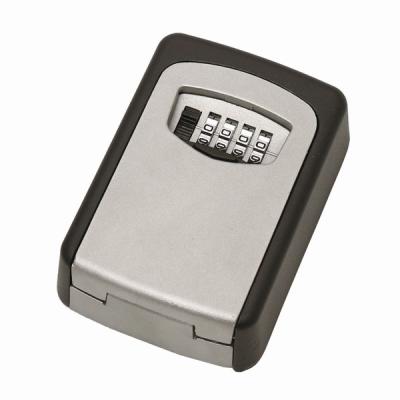 China Rotate Wheel Wall Mounted Heavy Duty Key Lock Box For Outside House for sale