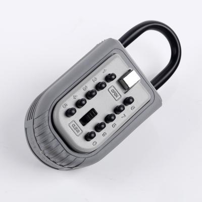 China Portable Shackled Reinforced Security Key Lock Box For Outside Multi Function for sale