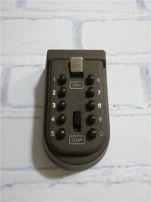 China Emergency Home Door Key Lock Box Multi Keys Push button Combination Rust Free for sale