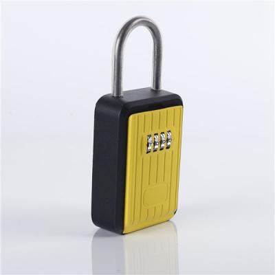 China OEM House Knob Portable Key Lock Box Key Safe Padlock Hold Five Keys for sale