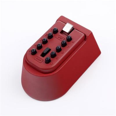 China Real Estate Push Button Key Lock Box Security Reinforced Body Safe Case for sale