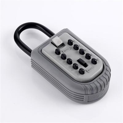 China Convenient Keyless Push Button Key Lock Box Outside Waterproof Zinc Alloy for sale