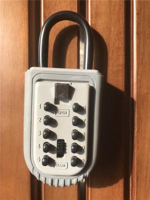 China High security Push Button Protable Key Lock Box for Real Estate for sale