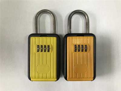 China Large Digital Dialing Portable Key Lock Box With Weather Proof Cover for sale