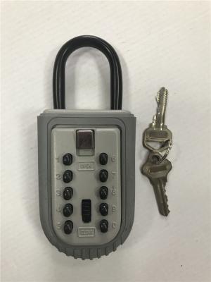 China 10 Digit Push Button Code Portable Key Lock Box , Internal 70*53*12 mm for sale