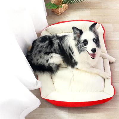 China Sustainable Wholesale Washable Luxury Soft Large Cat Dog Bed OEM/ODM Soft Pet Bed A Variety Of Color Pet Beds & accessories (old) for sale