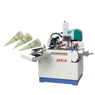 China Factory SINI JXG-A Automatic Ice Cream Cup Snack Cone Paper Sleeve Making Machine Ice Cream Cone Making Machine for sale