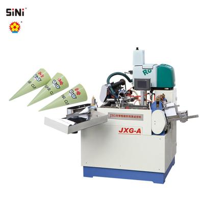 China Automatic High Speed ​​Snack Plant 380V Cone Paper Sleeve Making Machine For Ice Cream Cup Cone for sale