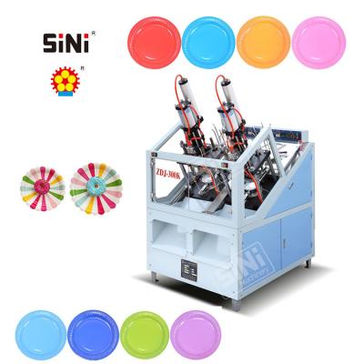 China Factory Sini High Speed ​​Fully Automatic Paper Plate Making Machine Disposable Paper Plate Forming Machine for sale