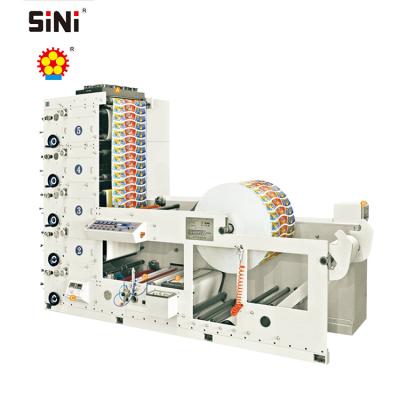 China Building Material Shops Sini Printer Multicolor Popular Factory Sale Automatic Flexo Paper Cup Printing Machine Directly for sale