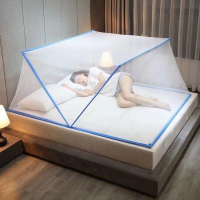 China New 2022 Hot Selling Bedding Home Decoration Portable Fast Folding Anti-mosquito Bed Adult Mosquito Net for sale