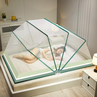 China Best Selling Foldable Mosquito Net Folded For Adult Portable Folding Mosquito Net Bed for sale