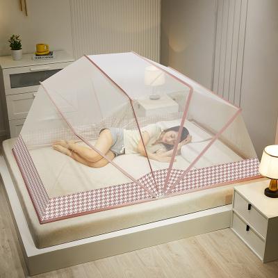 China New Portable Quick Folding Mosquito Net Bed Home Decoration Folded Child Adult Mosquito Net for sale