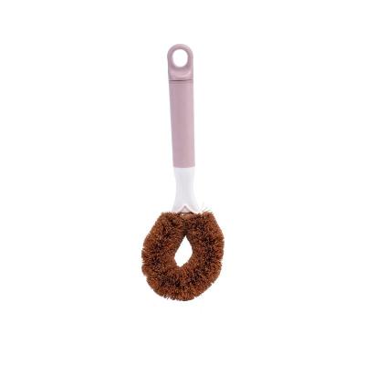 China Best Sustainable Selling Long Handle Multifunction Dish&pot Kitchen Cleaning Brush for sale