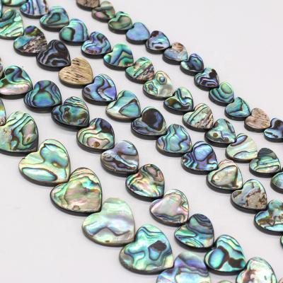 China Jewelry Using Natural Heart Abalone Shell Beads Fashion Shell Jewelry DIY Pendant Jewelry Accessories for sale