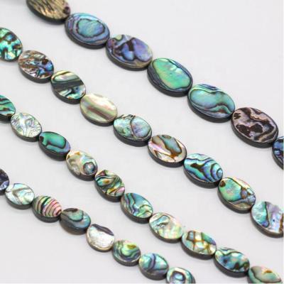 China Jewelry Using Natural Ellipse Abalone Shell Beads Fashion Shell Jewelry DIY Pendant Jewelry Accessories for sale