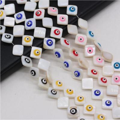 China Jewelry Using Natural Shell Diamond Eye Beads Fashion Shell DIY Jewelry River Jewelry Pendant Accessories for sale