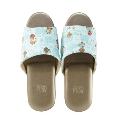 China Home Slippers New Summer Fashion Trend Ladies Clog Cloth Non-slip Open Toe Sandals for sale