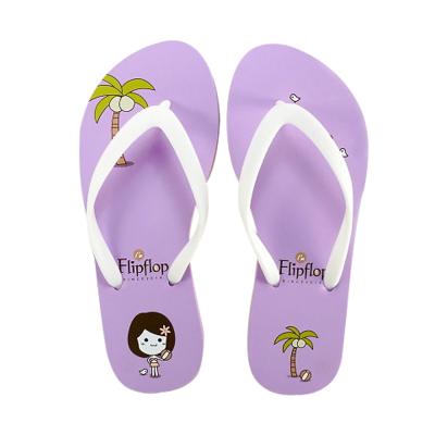 China ODM Fashion Beach Women Slippers Flip Flop Custom Digital Printing High Quality OEM Fashion Trend Ladies Flip Flop Ladies Slippers and Sandals for sale