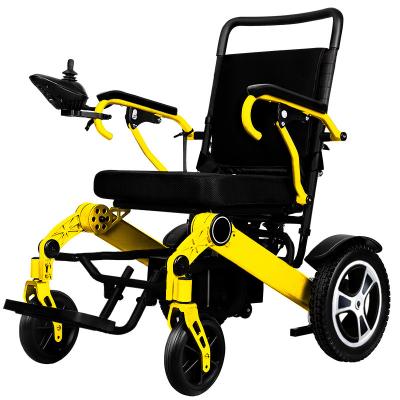 China Disabled Alluminum Alloy Electric Wheelchair Wholesale Cheap Portable Foldable Promotional Prices And for sale