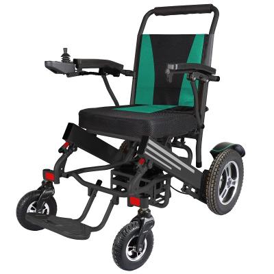 China Alluminum Disabled Automatic Foldable Cheap Prices Automatic Electric Wheelchair 250wx2 24v Alloy for sale