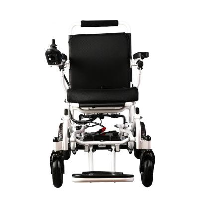 China Alluminum Alloy Handicapped Lightweight Folding Motorized Automatic Power Electric Wheelchair Wholesale for sale