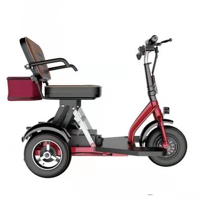 China Newest Design Unisex Adult 3 Wheel Folding Electric Mobility Scooter For Disabled And Elder People for sale