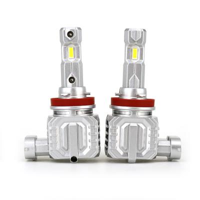 China Good quality headlight WAIX 45w car led bulbs 6500k 8000lm original model new h7 auto led headlight for sale