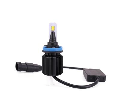 China Factory Wholesale LED 9006 Auto Bulb 3000K 6500K 9006 Dual Color H8 H11 H4 H7 LED Car Light Bulb 155 for sale