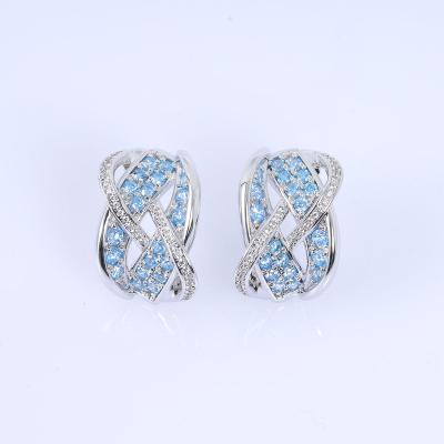 China Huiyue CLASSIC Pierced Jewelry Wholesale 2022 Sterling Silver Women Trusted Manufacturer Trendy Earrings 925 Jewelry for sale